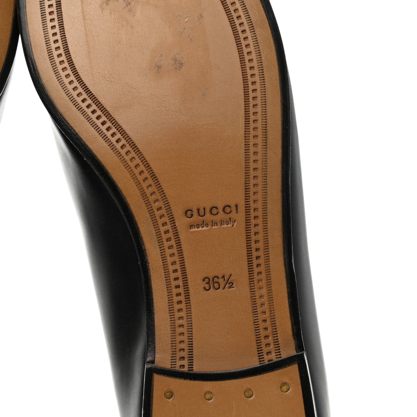 Calfskin Womens Jordaan Loafers 36.5 Black