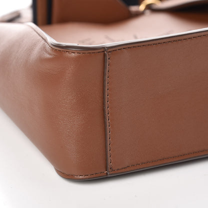 Stella McCartney Eco Alter Nappa Perforated Logo Mini Crossbody Cinnamon 8 of 9