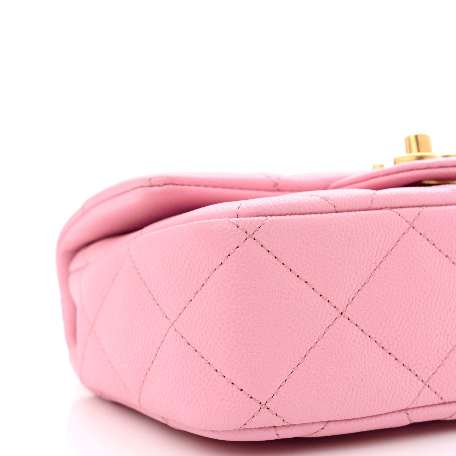 Chanel Caviar Quilted Mini Sweetheart Flap Lilac 9 of 11