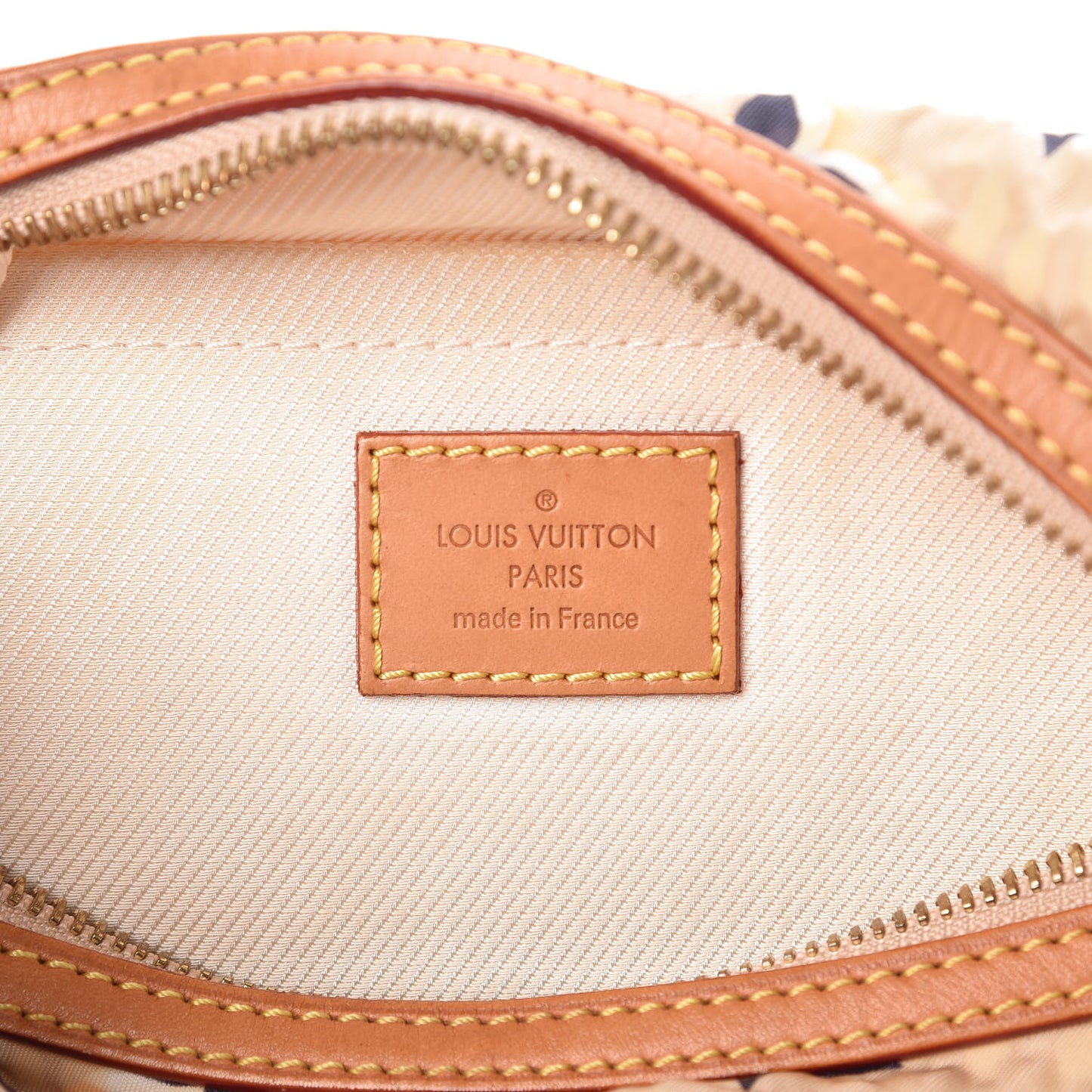 Canvas Monogram Cruise Bulles PM Natural