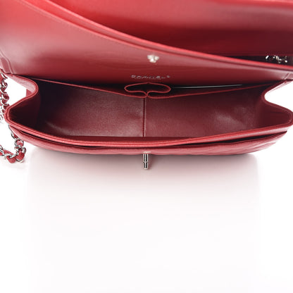 Chanel Caviar Quilted Jumbo Double Flap Red 6 of 11