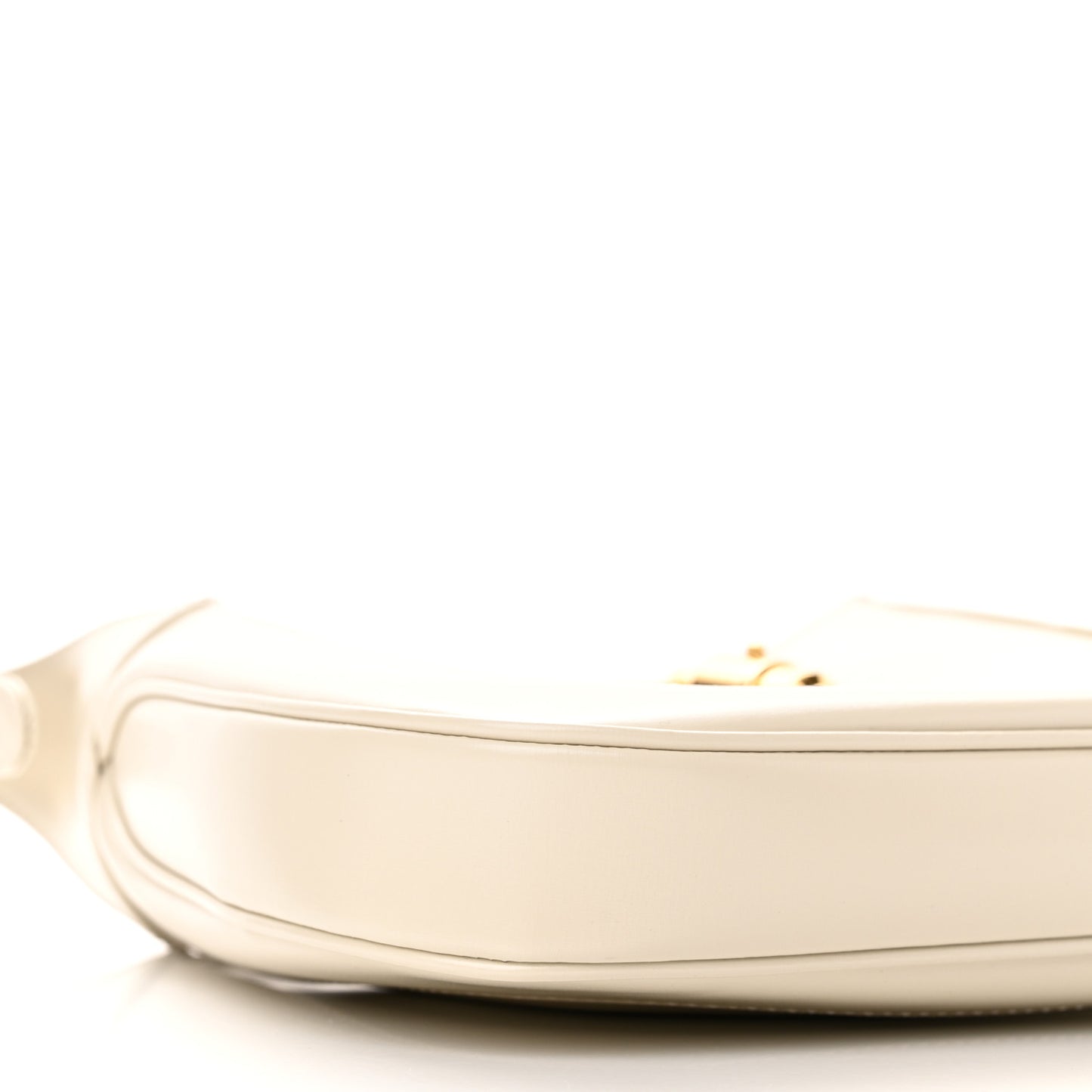 Boarded Dyana Lux Calfskin Small Jackie 1961 Hobo Mystic White