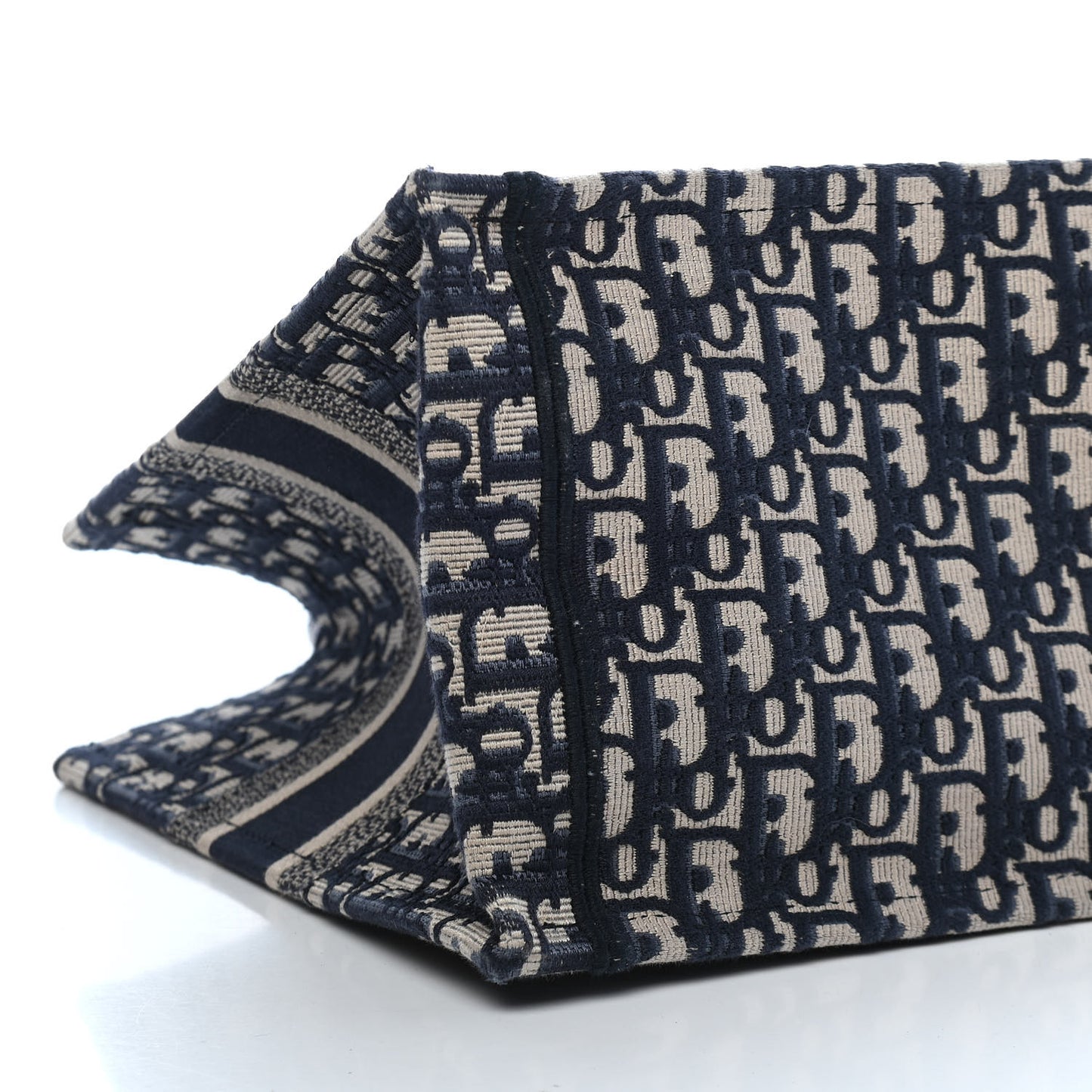 Oblique Medium Book Tote Blue Multicolor