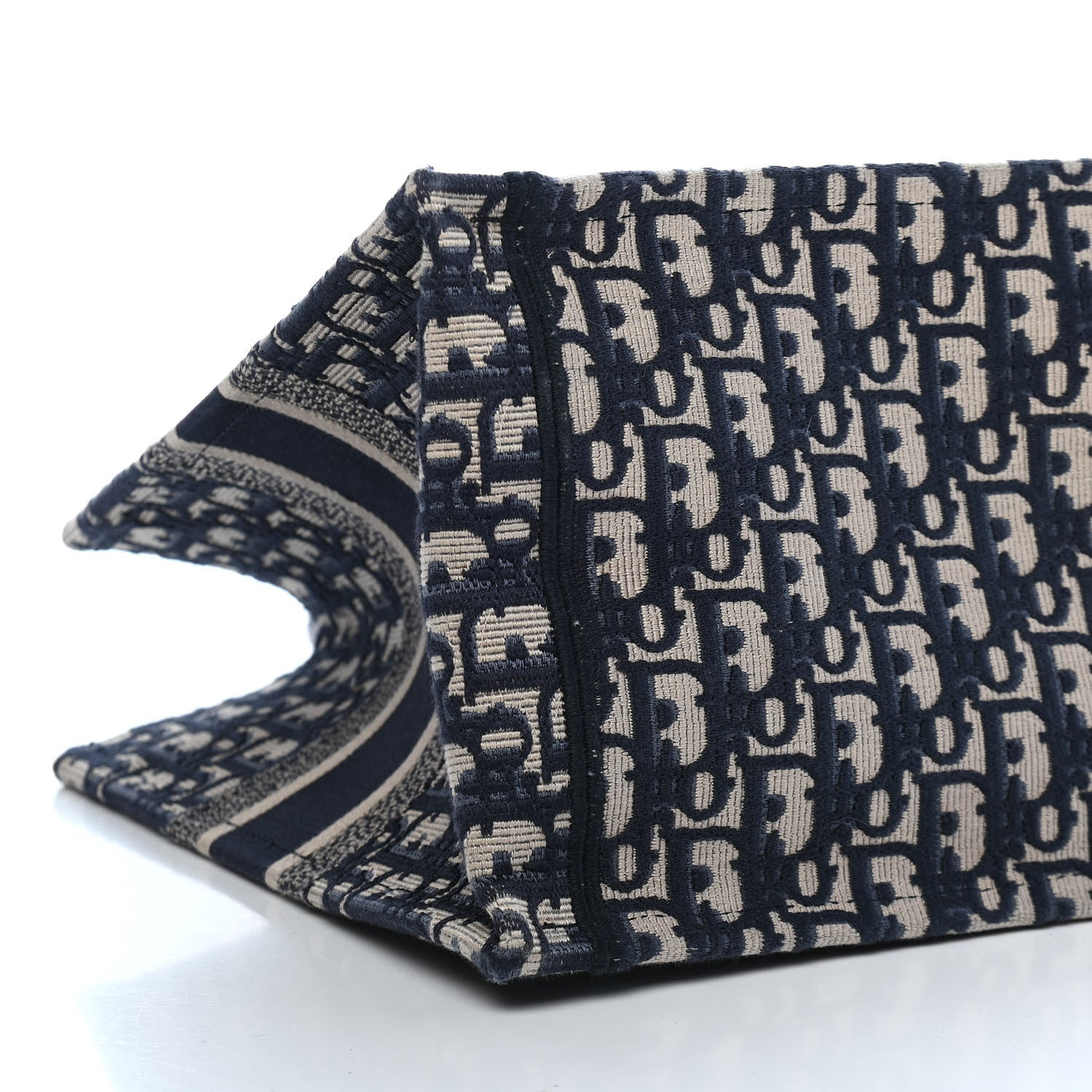 Christian Dior Oblique Medium Book Tote Blue Multicolor 8 of 10