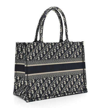 Christian Dior Oblique Medium Book Tote Blue Multicolor 3 of 10