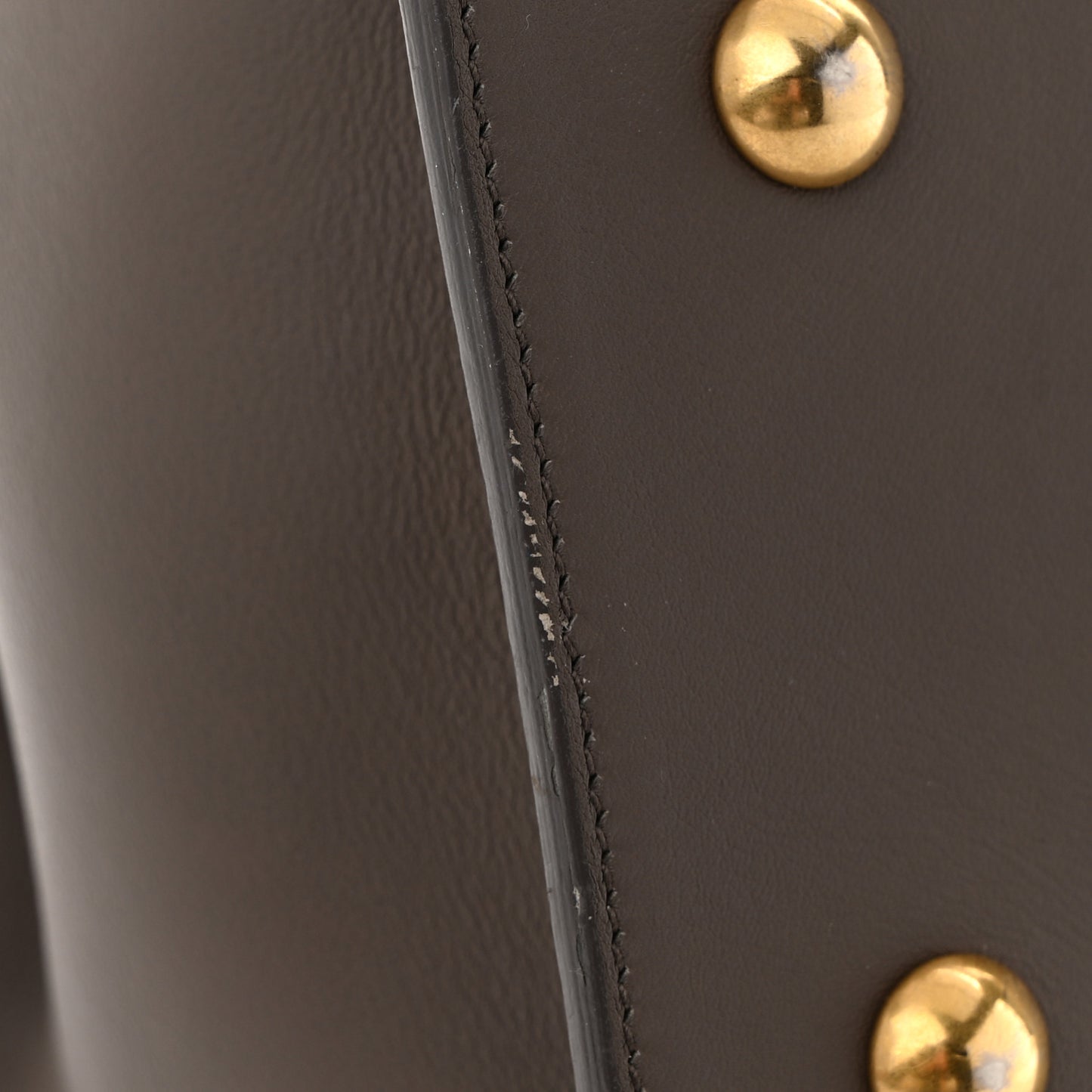 Calfskin Small Classic Y Cabas Grey