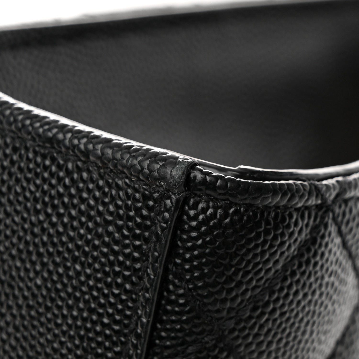 Saint Laurent Grain De Poudre Textured Mixed Matelasse Triquilt Medium Monogram Satchel Black 19 of 19