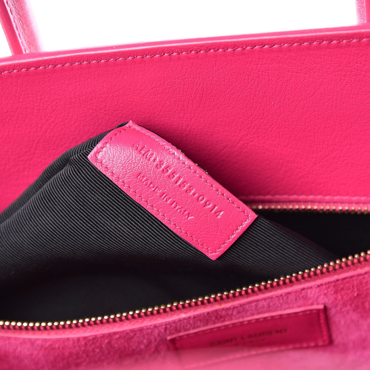 Calfskin Small Sac De Jour Lipstick Fuchsia