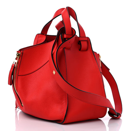 Loewe Calfskin Small Hammock Shoulder Bag Scarlet Red 3 of 9