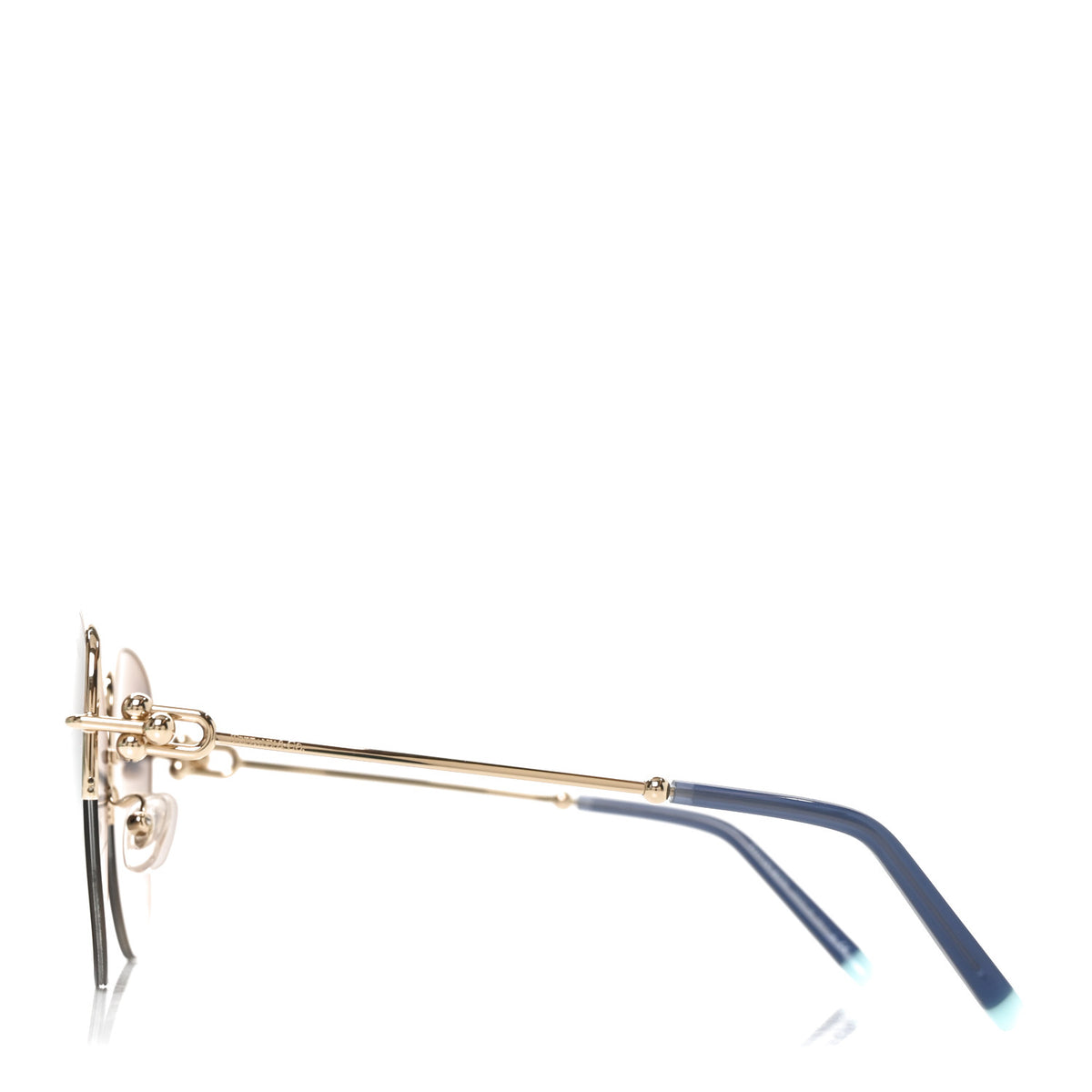 Tiffany TF3082 Round Sunglasses Gold 3 of 7
