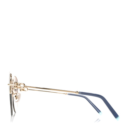 Tiffany TF3082 Round Sunglasses Gold 3 of 7