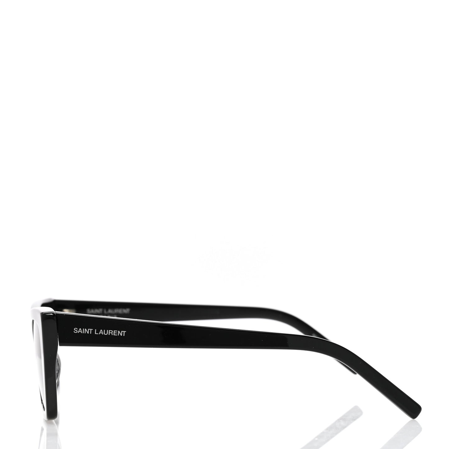 Acetate Mica Cat Eye Sunglasses SL 276 Black