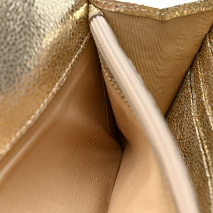 Jimmy Choo Glitter Fabric Reese Clutch Wallet Metallic 8 of 8