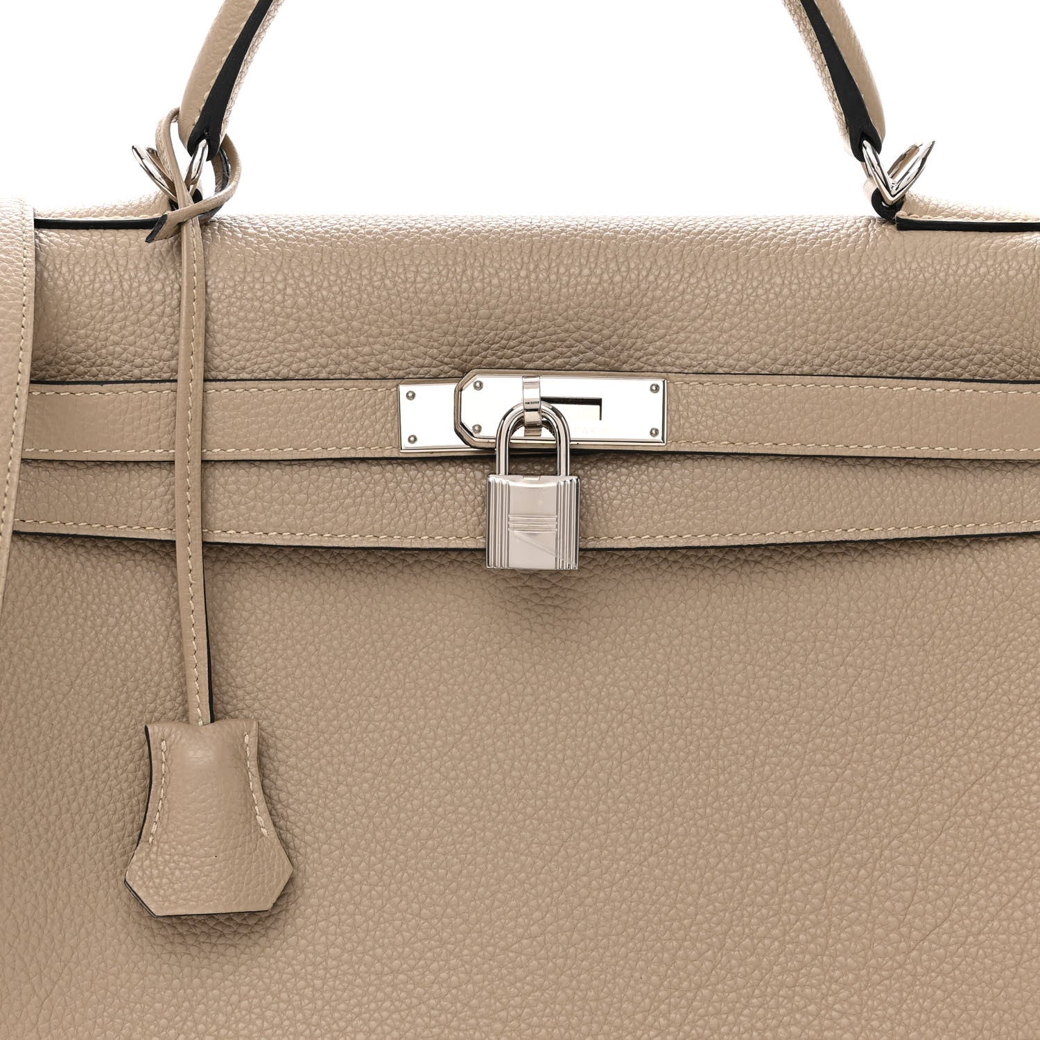 Hermes Togo Kelly Retourne 32 Gris Tourterelle 8 of 11