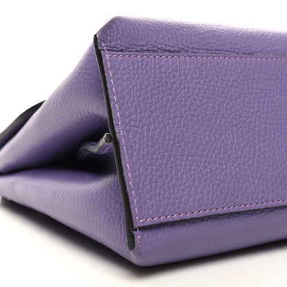 Gucci Cellarius Calfskin Small Bamboo Daily Top Handle Bag Purple 8 of 9