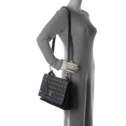 Louis Vuitton Soft Calfskin Eyelet Lockme II Top Handle Gris Silver 2 of 6