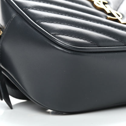 Saint Laurent Calfskin Matelasse Monogram Lou Belt Bag Smog 9 of 9