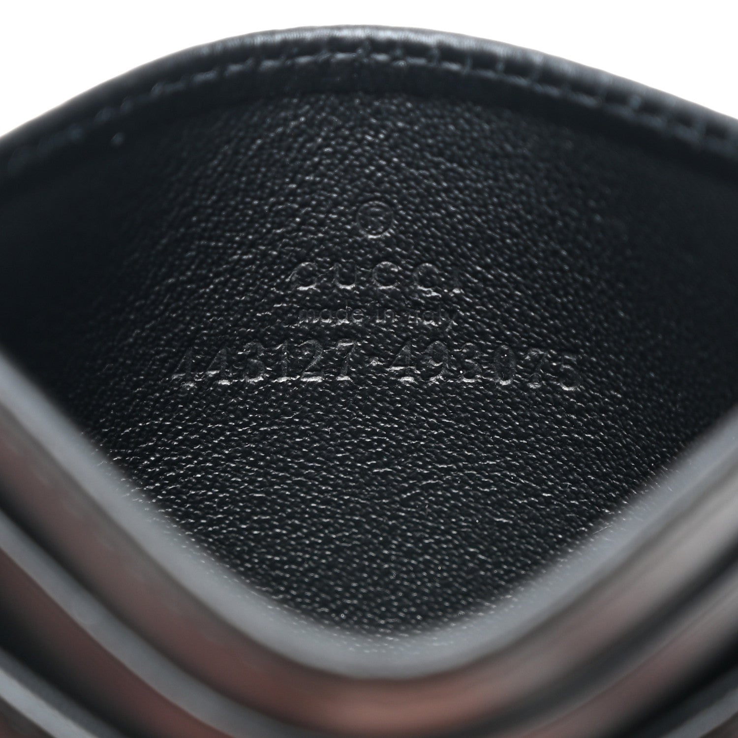 Gucci Calfskin Matelasse GG Marmont Card Holder Black 6 of 6