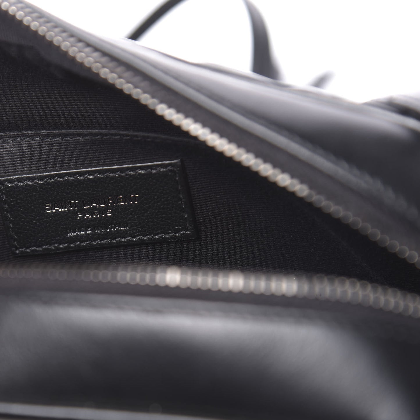 Calfskin Matelasse Monogram Lou Camera Bag Black