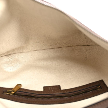 Gucci GG Supreme Monogram Web Small Ophidia Half Moon Hobo Brown 5 of 10