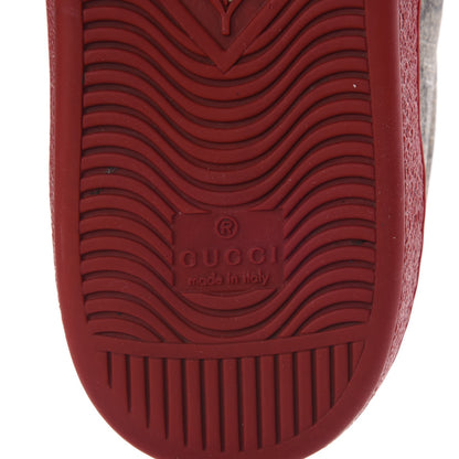 Gucci GG Supreme Monogram Ayers Web Mens New Ace Sneakers 8 Beige Red 8 of 14