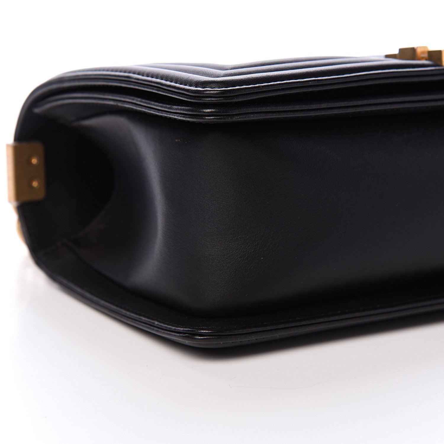Chanel Calfskin Quilted Medium Boy Flap Black 8 of 12