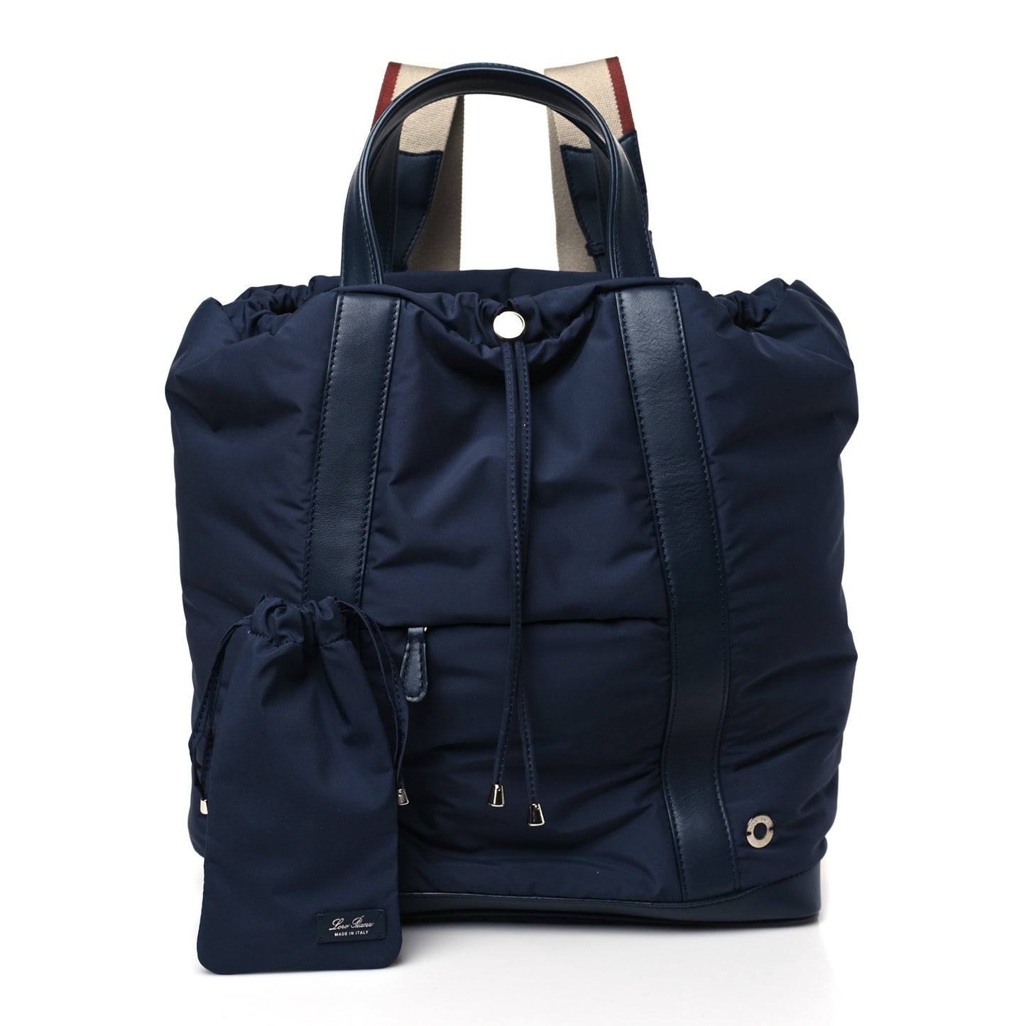 Nylon Voyager Wind Storm Backpack Navy