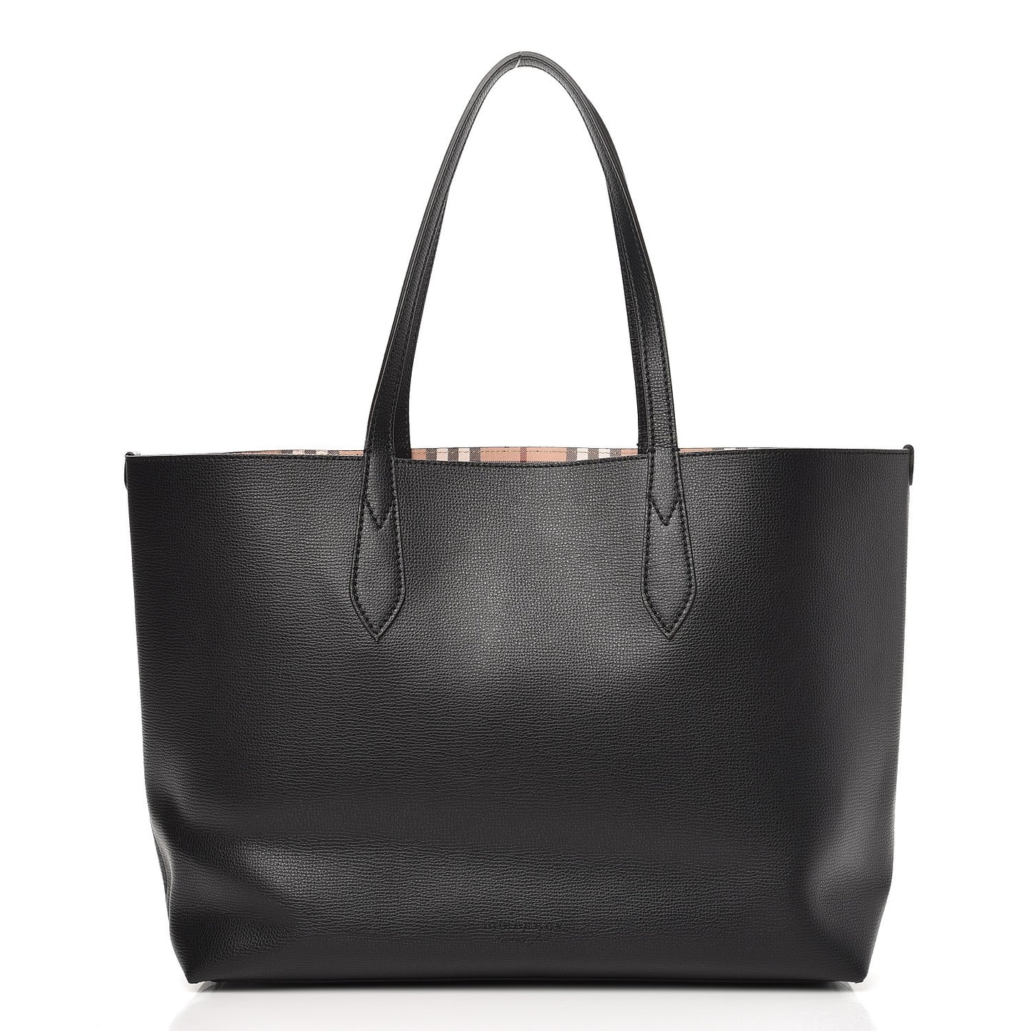Haymarket Check Medium Reversible Tote Black