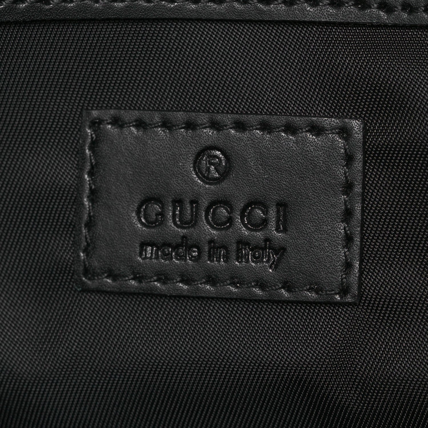 Gucci GG Supreme Monogram Web Messenger Diaper Bag Black Grey 6 of 17