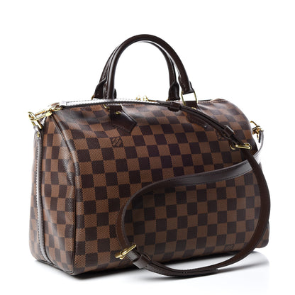 Louis Vuitton Damier Ebene Speedy Bandouliere 30 3 of 9