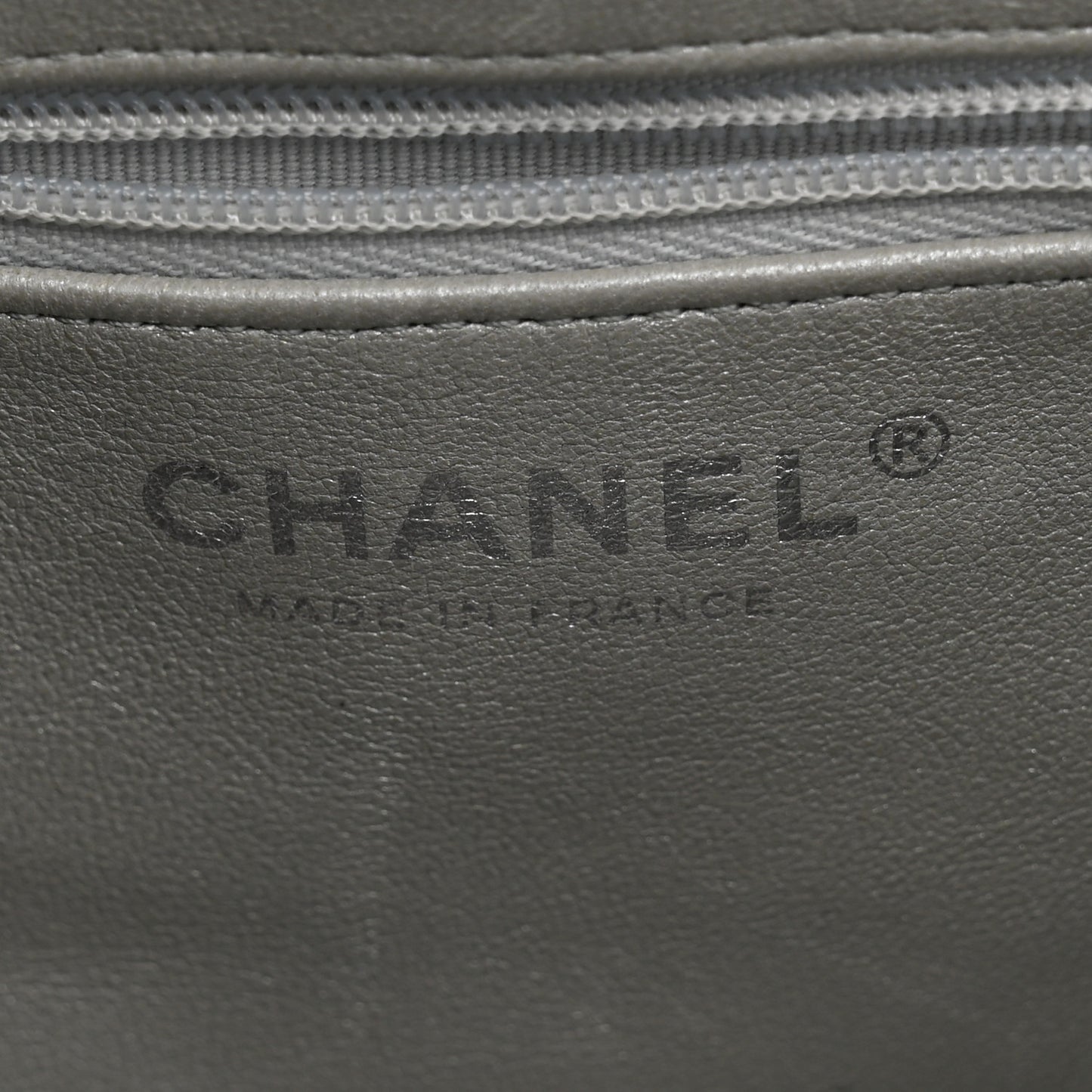 Mirror Calfskin Metallic Calfskin Quilted Nano Kelly Shopper Silvery