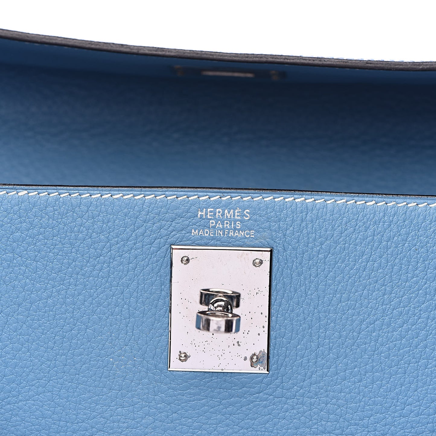 Togo Kelly Retourne 32 Blue Jean