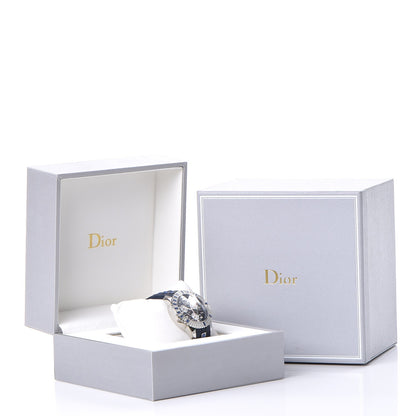 Christian Dior Stainless Steel Rubber Diamond Blue Sapphire 38mm Christal Chronograph Quartz Watch Blue 11 of 11