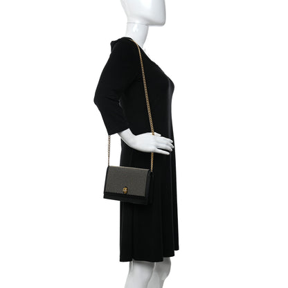 Alexander McQueen Calfskin Studded Skull Small Crossbody Bag Black 2 of 11