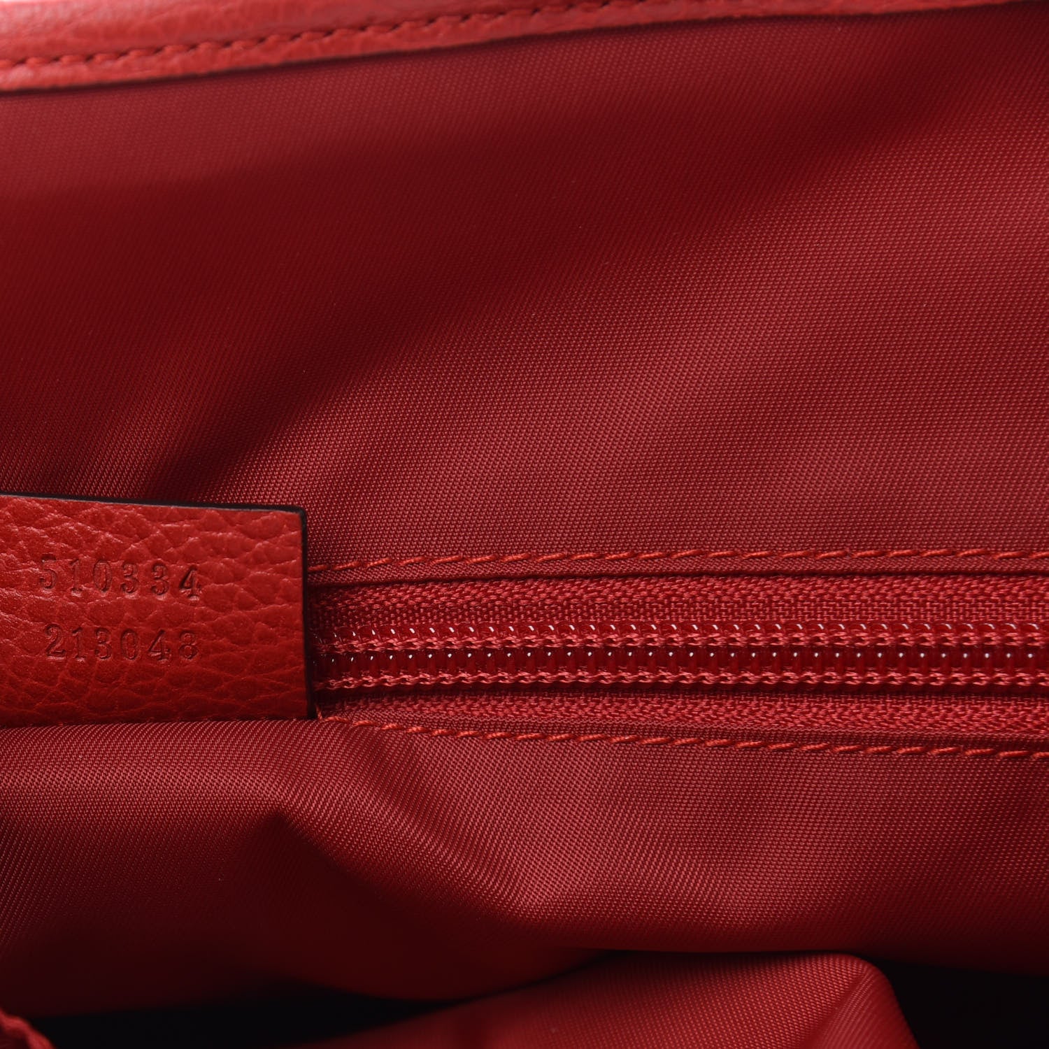 Gucci Nylon Monogram Double Buckle Flap Messenger Bag Vibrant Red 7 of 10