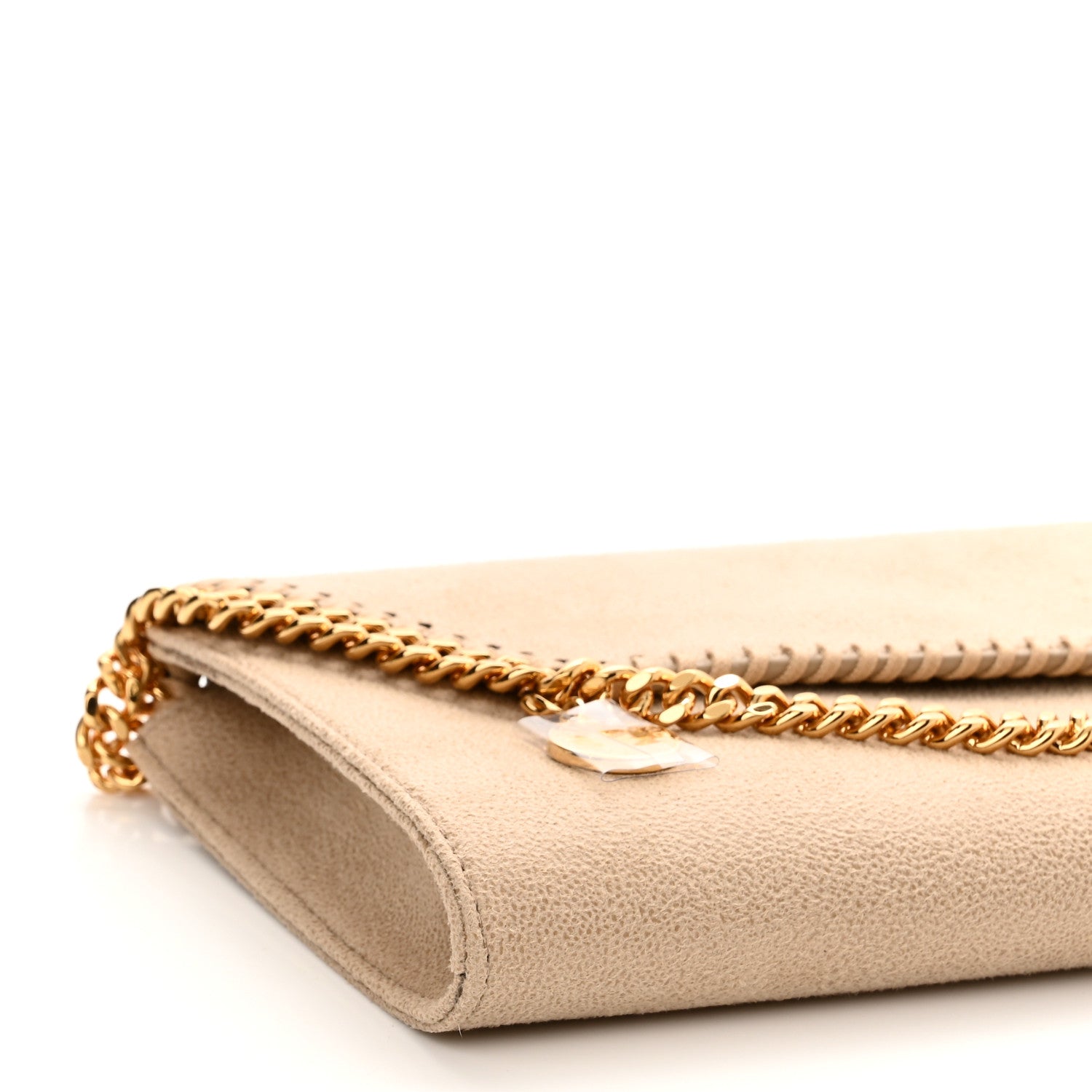 Stella McCartney Shaggy Deer Mini Falabella Crossbody Bag Beige 8 of 9