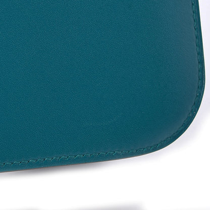 Hermes Tadelakt Constance 18 Bleu Izmir 14 of 17