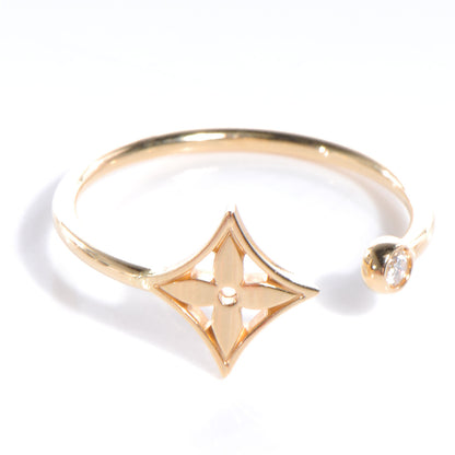 Louis Vuitton 18k White Yellow Pink Gold Diamond Monogram Idylle Rings 58 5 of 10