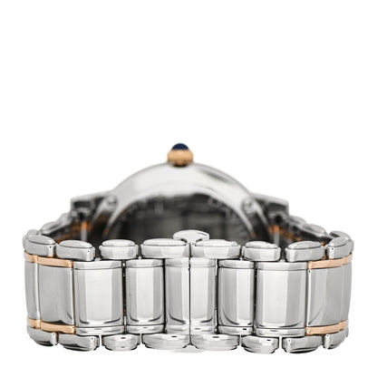 David Yurman Stainless Steel 18K Rose Gold Diamond Mother of Pearl 38mm Classic Quartz Watch 3 of 4