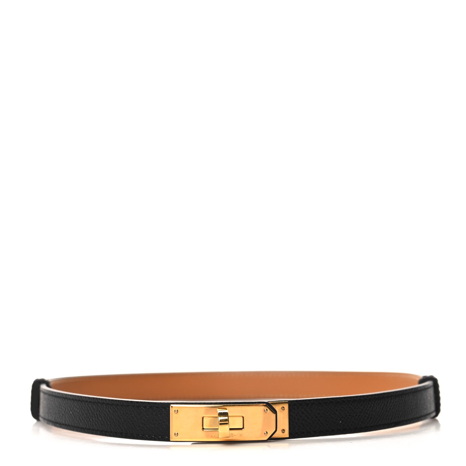 Hermes Epsom Kelly Belt Black 1 of 3