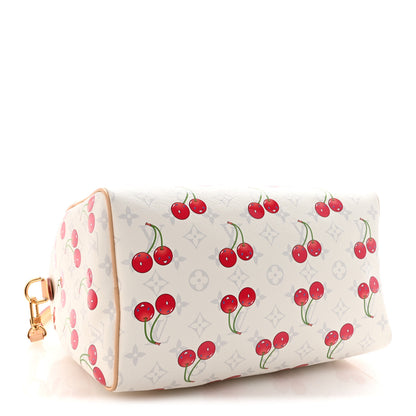 Louis Vuitton LV X TM Monogram Cerises Speedy Soft Bandouliere 30 4 of 9