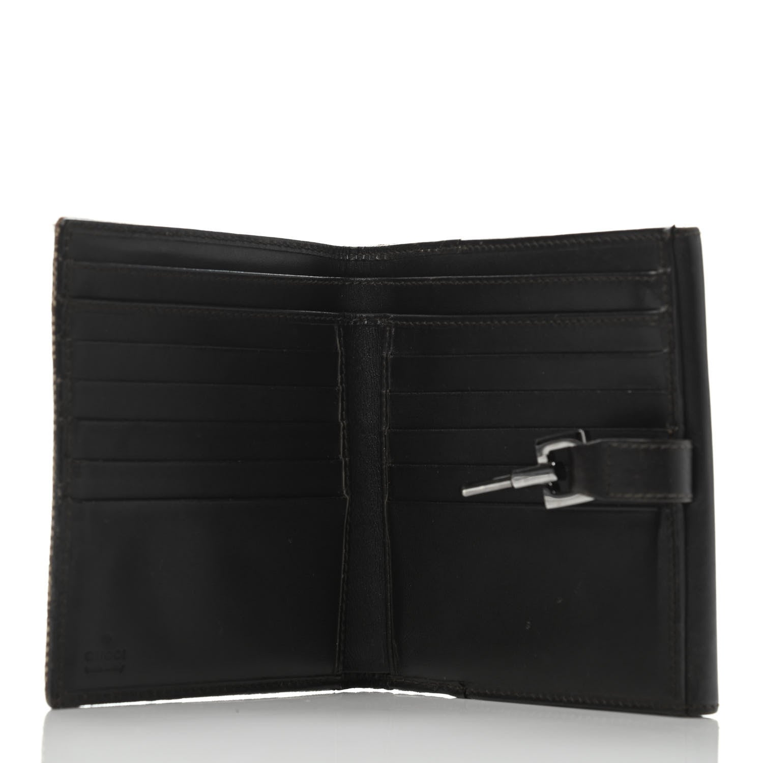 Gucci Monogram Web Wallet Brown 4 of 5