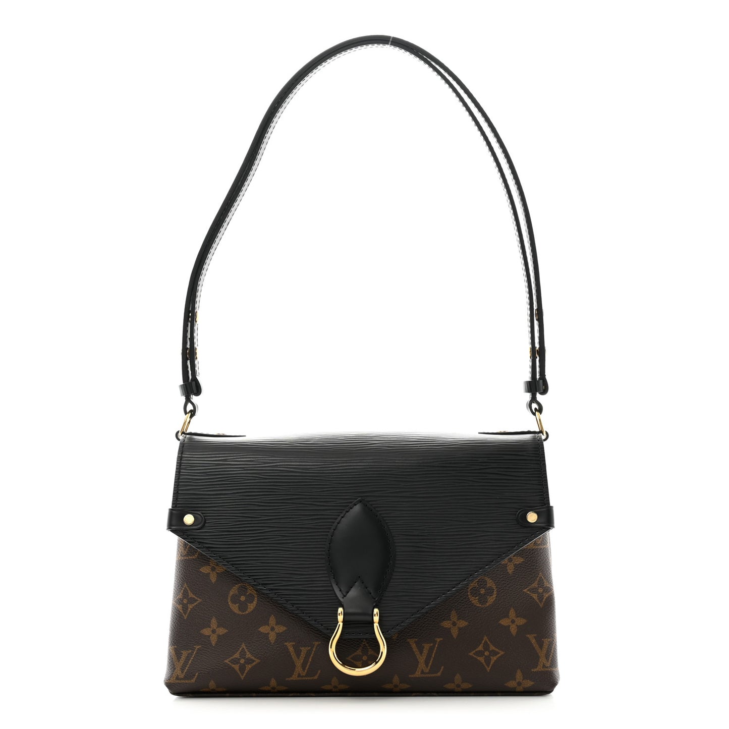 Epi Monogram Saint Michel Black