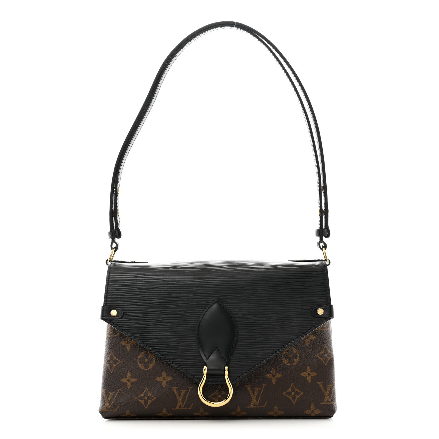 Louis Vuitton Epi Monogram Saint Michel Black 1 of 12