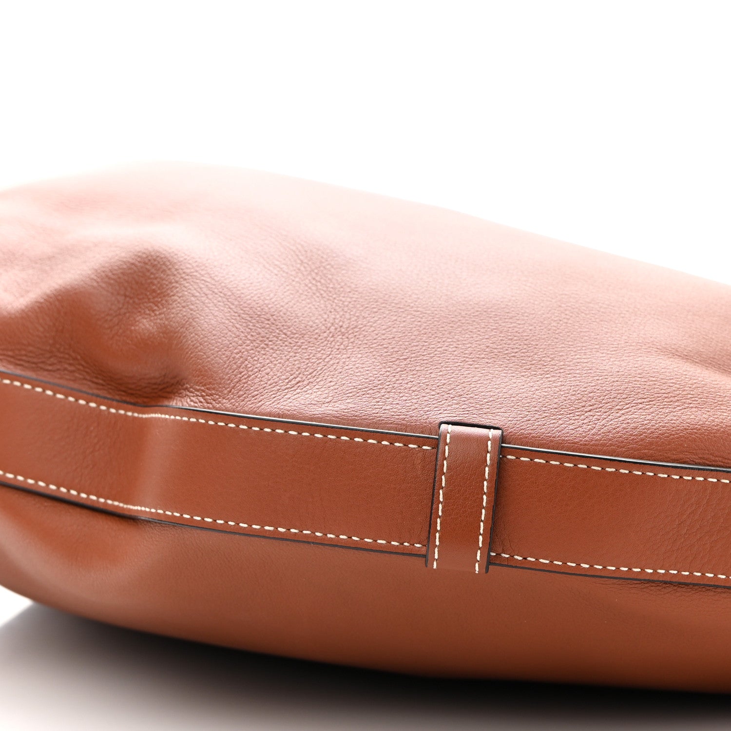 Celine Supple Calfskin Medium Strap Leandre Shoulder Bag Brown 10 of 11