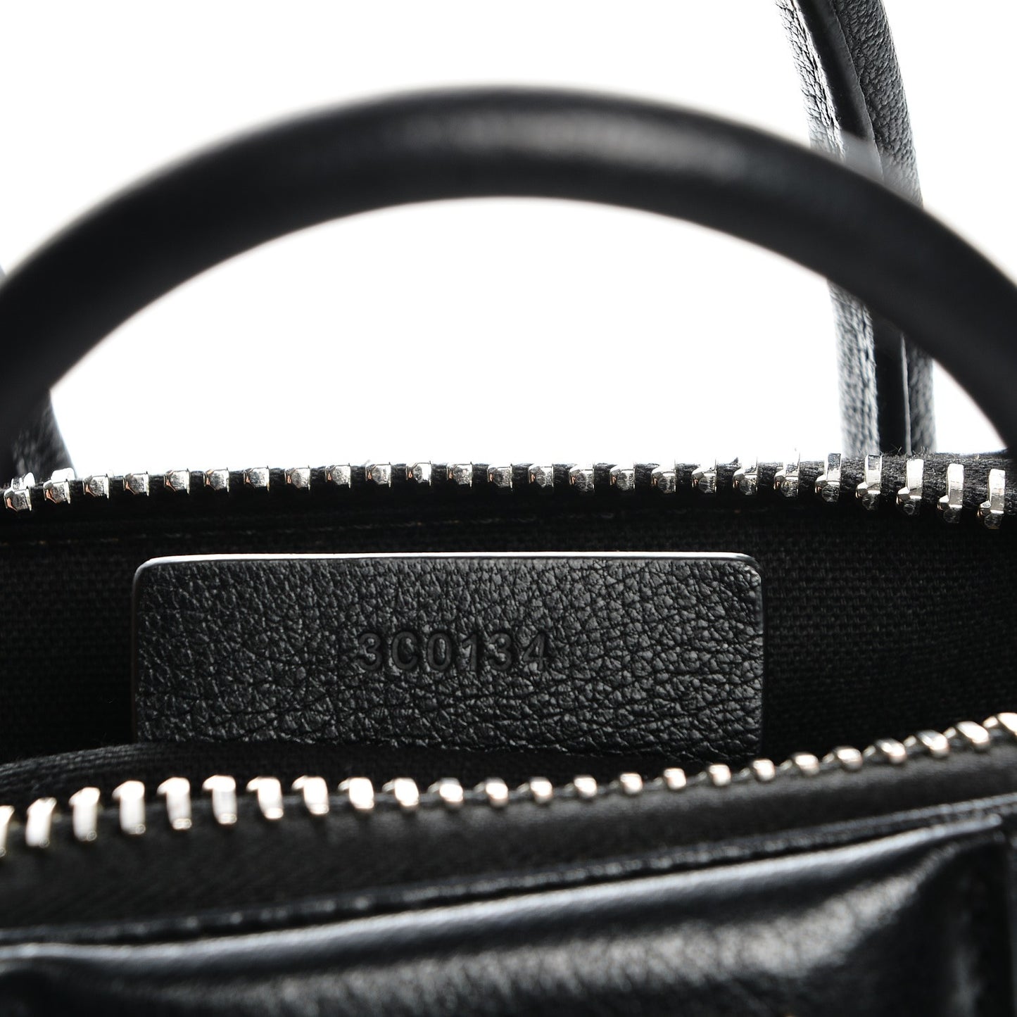 Sugar Goatskin Mini Antigona Black