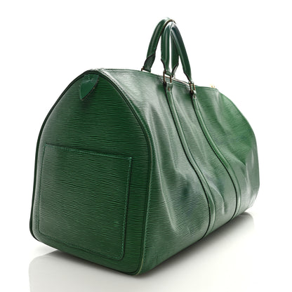 Louis Vuitton Epi Keepall 50 Borneo 2 of 15