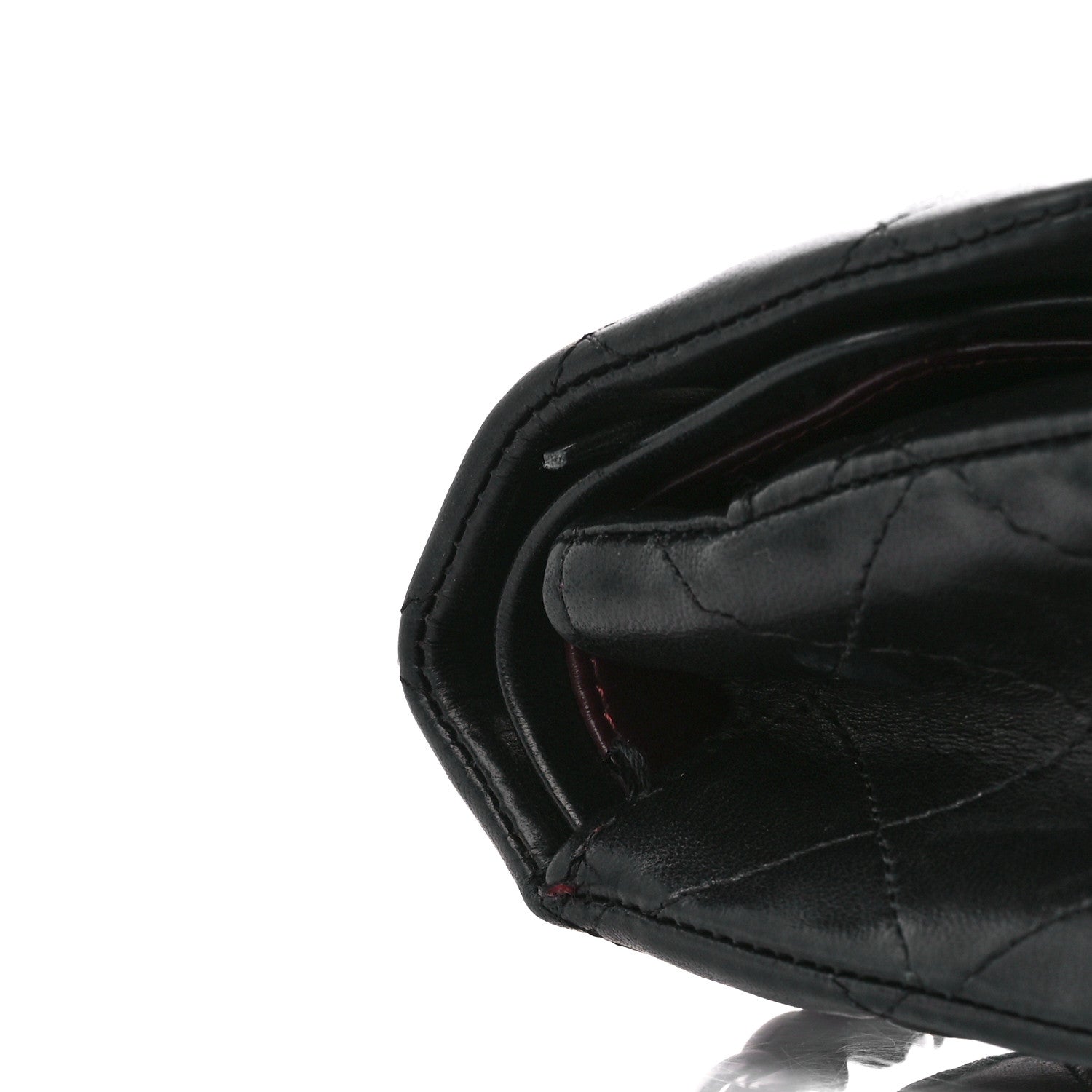 Chanel Lambskin Quilted Small Double Flap Black 13 of 15