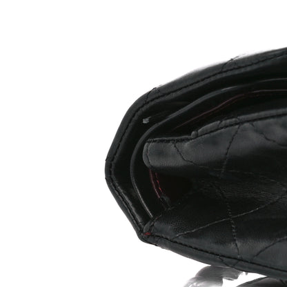 Chanel Lambskin Quilted Small Double Flap Black 13 of 15