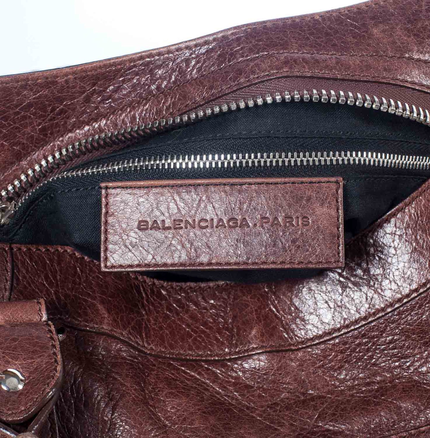 Agneau Giant 21 Silver Hardware CIty Castagna